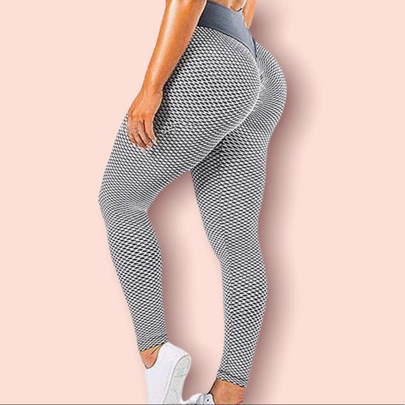🤍WORKOUT LEGGINGS - GREY✨ - Picture 1 of 4